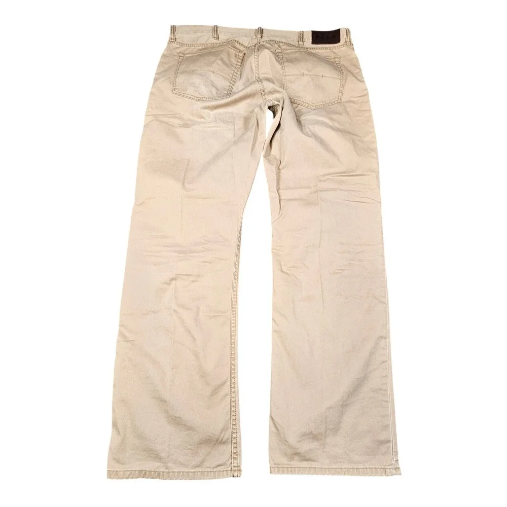 Polo Ralph Lauren 650 Pants Mens 38x30 Khaki Straight Leg 5 Pocket Twill Chino